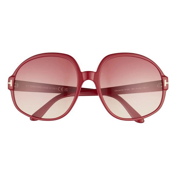 TOM FORD BORDEAUX CLAUDE SUNGLASSES TF991 - Picture 3 of 6